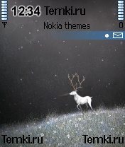 Снежный олень для Nokia N72