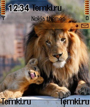 Папашка с ребенком для Nokia 6682