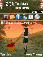 Винни Пух для Nokia 6760 Slide