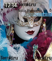 Дама в маске для Nokia 6638