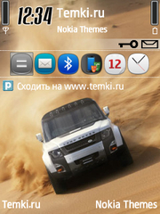Лэнд Ровер в Пустыне для Nokia X5 TD-SCDMA