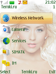 Скриншот №3 для темы Christina Aguilera (Кристина Агилера)