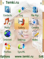 Скриншот №2 для темы Christina Aguilera (Кристина Агилера)