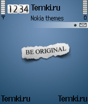 Be original для Nokia N72