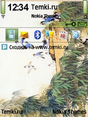 Японские мотивы для Nokia E73 Mode