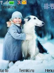 Девочка с собакой для Nokia 5310 XpressMusic
