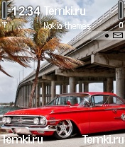 Скриншот №1 для темы Красная Chevrolet Impala