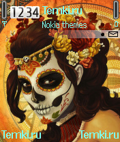 Скриншот №1 для темы Día de los Muertos