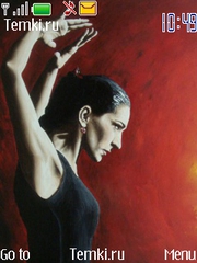Танцовщица фламенко для Nokia 3610 fold