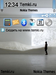 Снежные вихри для Nokia E73 Mode