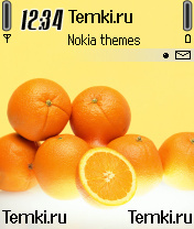 Скриншот №1 для темы Апельсины