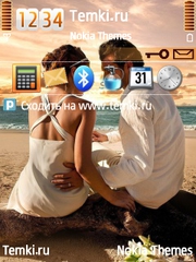 Жених И Невеста На Море для Nokia 6210 Navigator