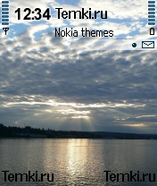 Закат над Британской Колумбией для Nokia 7610