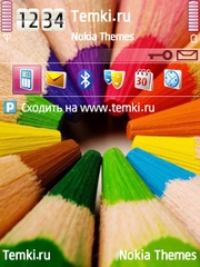 Радуга из карандашей для Nokia N96