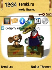 Чебурашка И Крокодил Гена для Nokia N81 8GB