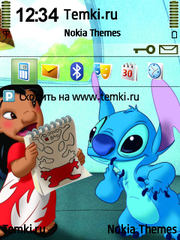 Лило и Стич для Nokia E73 Mode