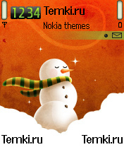Снеговик для Nokia 6600