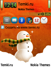 Снеговик для Nokia X5 TD-SCDMA