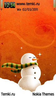 Снеговик для Sony Ericsson Idou