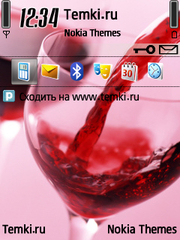 Бокал вина для Nokia 6760 Slide