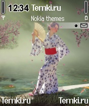 Образ гейши для Nokia 6600