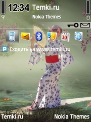 Образ гейши для Nokia E50