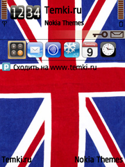 Британский флаг для Nokia 6121 Classic