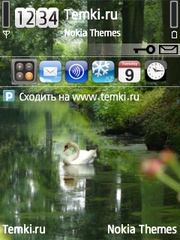 Белый лебедь для Nokia 5700 XpressMusic