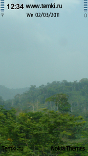 Тропический лес для Nokia N97 mini