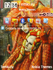 Венецианская маска для Nokia N85