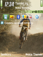 Мотоциклист для Nokia X5-00