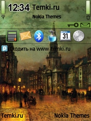 Вечерний город для Nokia N93i
