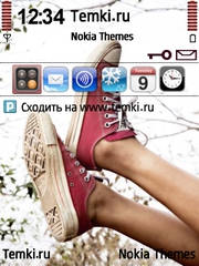Розовые кеды для Nokia X5-01