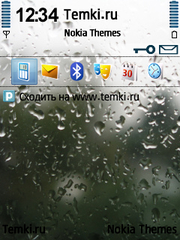 Капли на оконном стекле для Nokia N93i