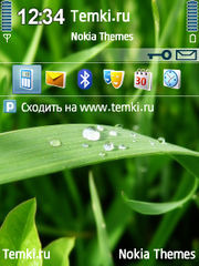 Капли на траве для Nokia E50