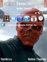 Красный Череп для Nokia N79