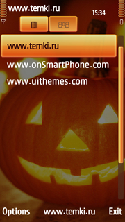 Скриншот №3 для темы Happy Halloween