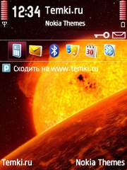 Расплавленная Планета для Nokia E71