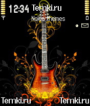 Пылающая Гитара для Nokia 6680