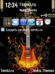 Пылающая Гитара для Nokia C5-01