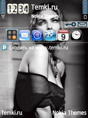 Красивая девушка для Nokia E51