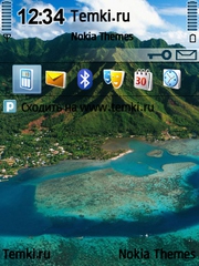 Французская Полинезия для Nokia 6700 Slide