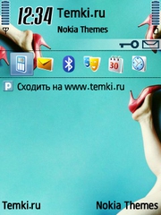 Гламурные ножки для Nokia N75