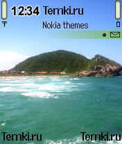 Бразильский пляж для Nokia 6682