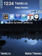 Отражение луны для Nokia 6700 Slide