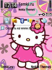 Hello Kitty для Nokia 6210 Navigator