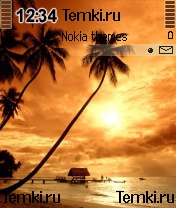 Пейзаж Карибского моря для Nokia N90