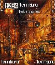Ночной город для Nokia N72