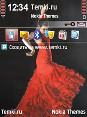 Страстное фламенко для Nokia X5 TD-SCDMA