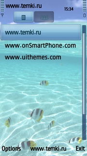Скриншот №3 для темы Рыбки под водой